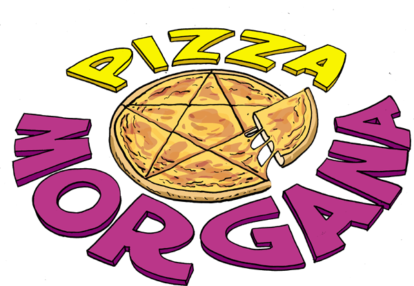 pizza pizza logo. Pizza Morgana lets you play